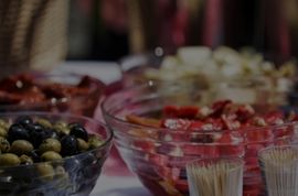 Mesas de catering plegables para hosteleria