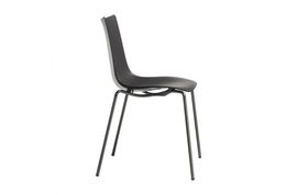 Silla apilable antracita zebra 4