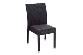 Silla de rattan Kenia chocolate