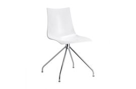 Silla giratoria Zebra Antishock Giro blanca