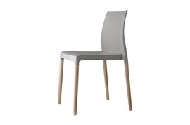 Silla para hosteleria Natural Chloe gris