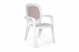 Sillon hosteleria exterior Gamma blanco