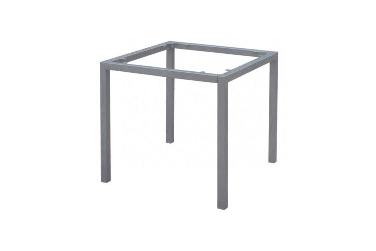 Pie de mesa para hosteleria de aluminio plata